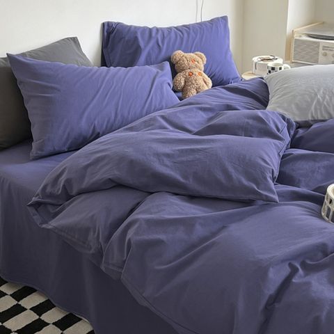 【艾唯家居】雙人柔絲棉鋪棉兩用被 180x210cm 3M吸濕排汗機能 台灣製(神秘紫)
