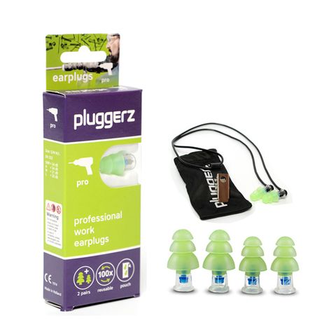 Pluggerz 荷蘭進口  工作耳塞 聲音濾波器 1大1小2副裝