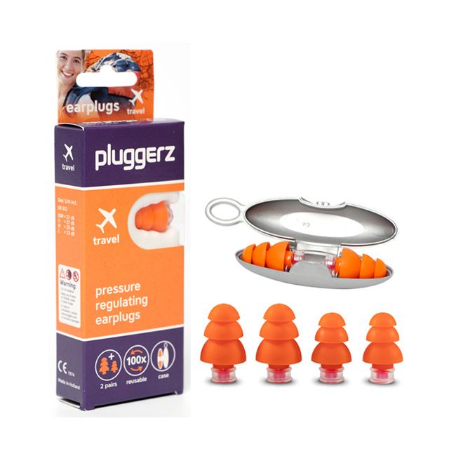 Pluggerz 荷蘭進口  飛行耳塞 聲音濾波器 1大1小2副裝