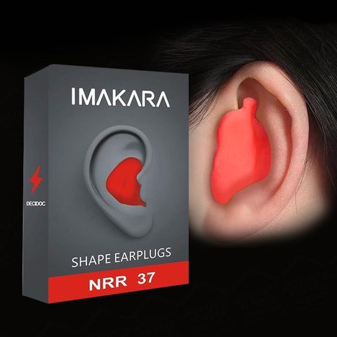 防噪音塑形耳塞 隔音防吵鬧神器 自由雕塑舒適貼耳 久戴不痛 讀書睡覺