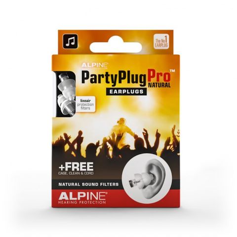 Alpine PartyPlug Pro Natural 荷蘭進口 派對用耳塞 (全新公司貨)