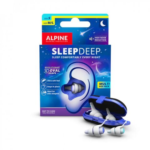 Alpine SleepDeep Multisize (S-L) 荷蘭進口 舒眠耳塞 (全新公司貨)