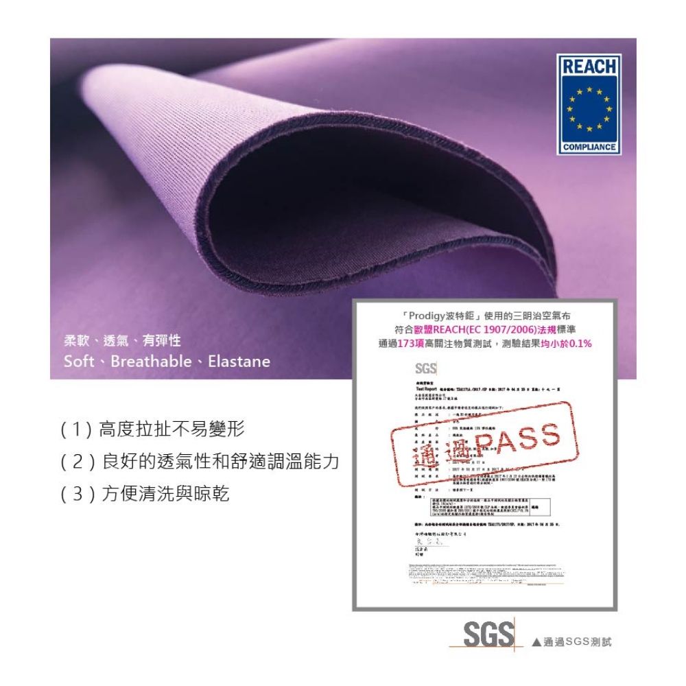 prodigy 波特鉅 兩段式可折疊三孔透氣舒壓枕/趴睡枕/行動美容SPA枕 (表布升級款／附收納袋)