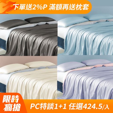 J-bedtime 高質感天絲TENCEL®x石墨烯透氣四季涼被5X6.5尺(多色可選)