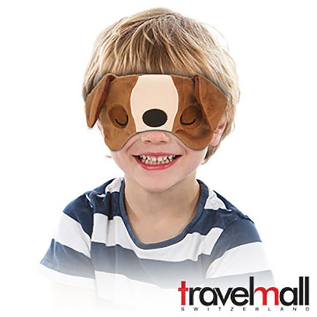 Travelmall  Kids 舒適旅行眼罩-鬥牛犬版