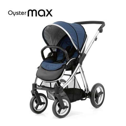 OYSTER MAX 雙子星嬰幼兒手推車-牛津藍