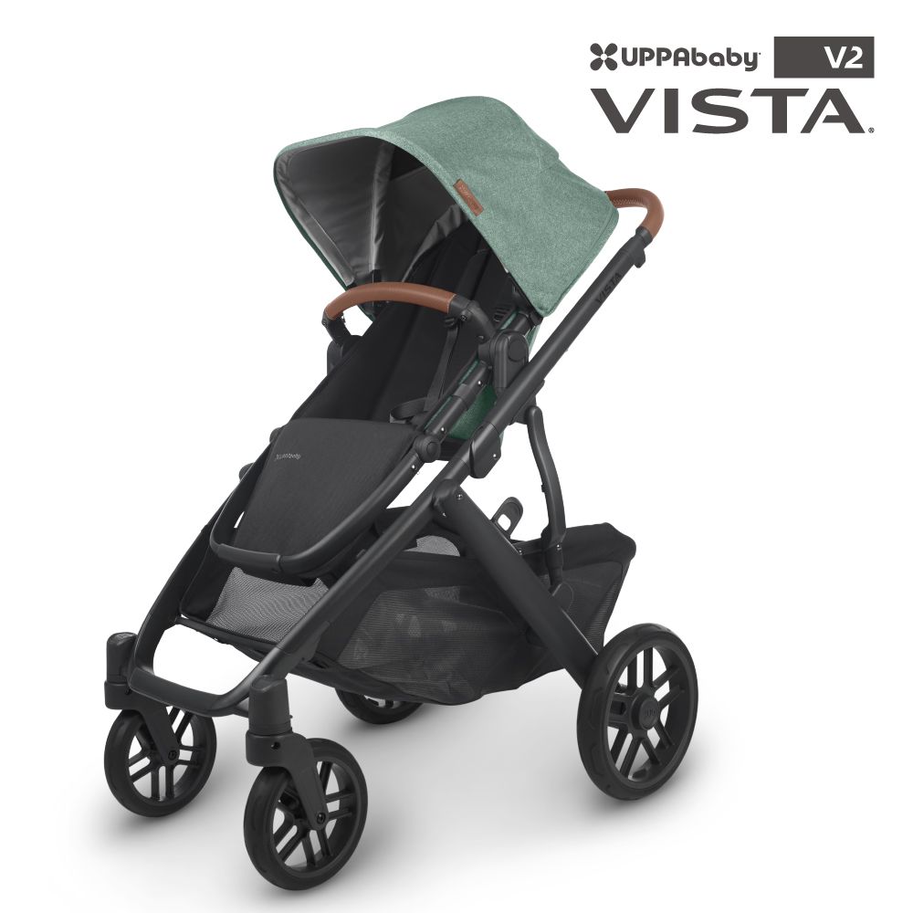 UPPAbaby VISTA V2 王者之尊旗鑑推車 【原廠贈禮】新生兒貼身坐墊(內含:防蚊帳+擋雨罩)