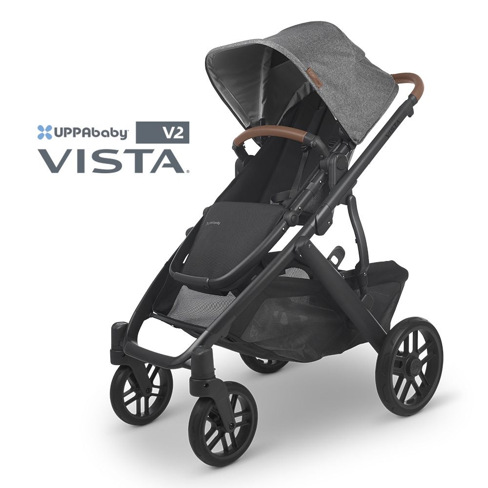 UPPAbaby VISTA V2 王者之尊旗鑑推車 【原廠贈禮】新生兒貼身坐墊(內含:防蚊帳+擋雨罩)