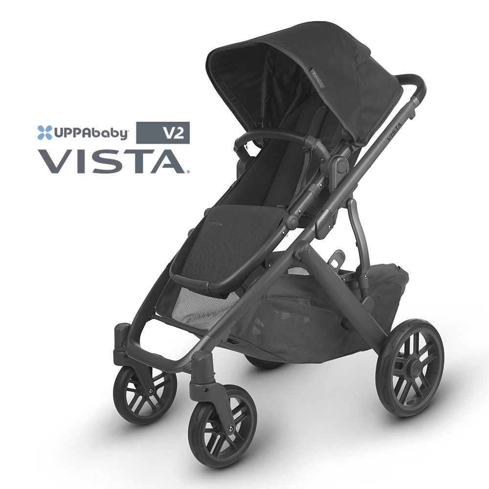 UPPAbaby VISTA V2 王者之尊旗鑑推車 【原廠贈禮】新生兒貼身坐墊(內含:防蚊帳+擋雨罩)