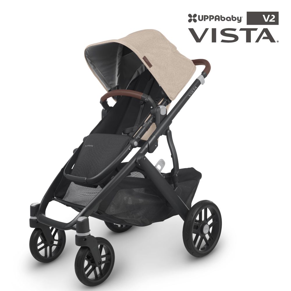 UPPAbaby VISTA V2 王者之尊旗鑑推車 【原廠贈禮】新生兒貼身坐墊(內含:防蚊帳+擋雨罩)