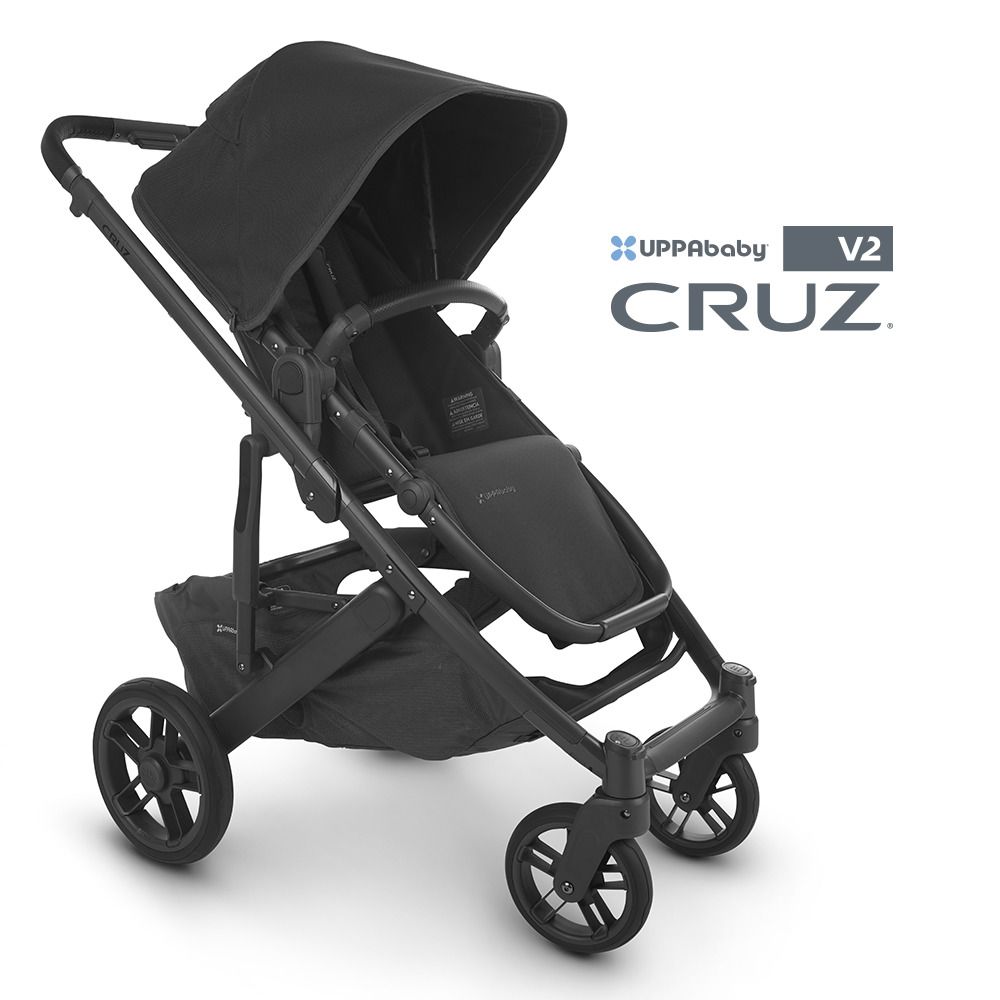 UPPAbaby CRUZ V2  酷炫豪華頂級推車 【原廠贈禮】加高型汽座轉接器(內含:防蚊帳+擋雨罩)