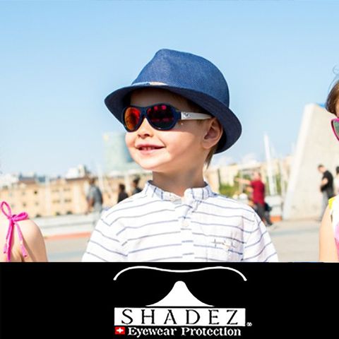 瑞士SHADEZ 兒童太陽眼鏡 條紋鯨魚(3-7歲)