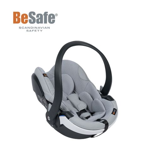 BeSafe 0-12個月 ISOfix 新生兒提籃 X1系列 最新I-Size標準(3D冰稜灰)