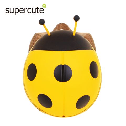 supercute 瓢蟲造型後背包-黃/兒童寶寶雙肩帶後背包