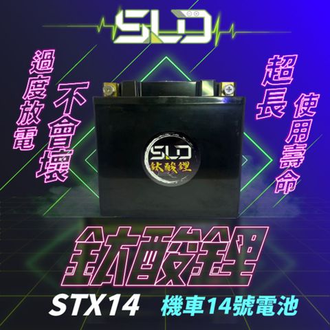 【SLD】鈦酸鋰STX14(同YTX14-BS、GTX14-BS、MG14-BS-C)