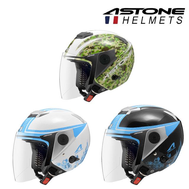 ASTONE RS-T56/T55系列 3/4半罩式安全帽