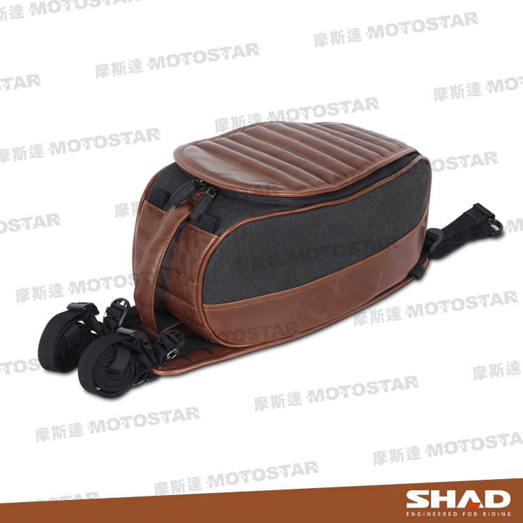 SHAD SR18 復古皮革油箱包 CAFE RACER系列