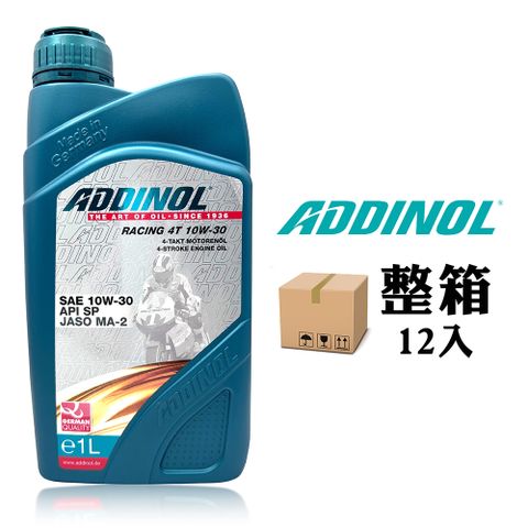 ADDINOL RACING 4T 10W30 機車機油【整箱12入】