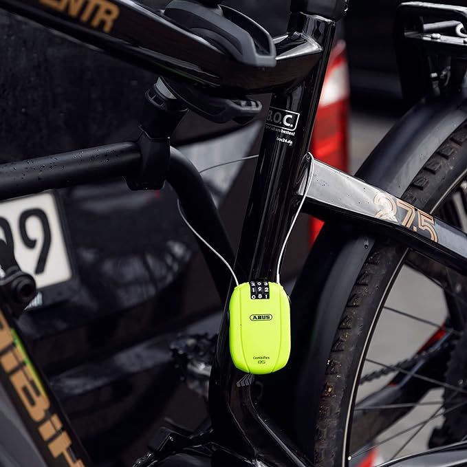 ABUS 德國防盜專家《 多功能鋼線鎖 Combiflex StopOver 65 》 防盜鎖 / 安全帽鎖 / 機車防盜