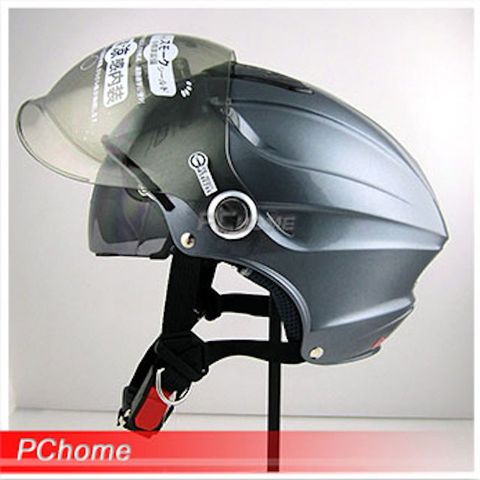 【GP-5 026 泡泡鏡 安全帽 法國灰 】雙層遮陽鏡片、內襯全可拆