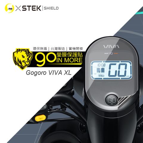 Gogoro VIVA XL 儀錶板保護貼!頂級精品汽車界包膜原料：犀牛皮使用！更高級+更美觀+更好貼！