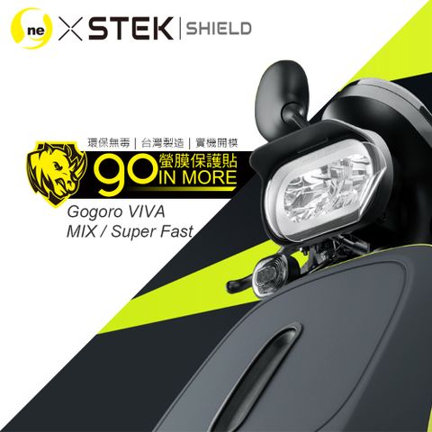 Gogoro VIVA MIX/MIX SUPERFAST 車大燈保護貼! 頂級精品汽車界包膜原料：犀牛皮使用！更高級+更美觀+更好貼！