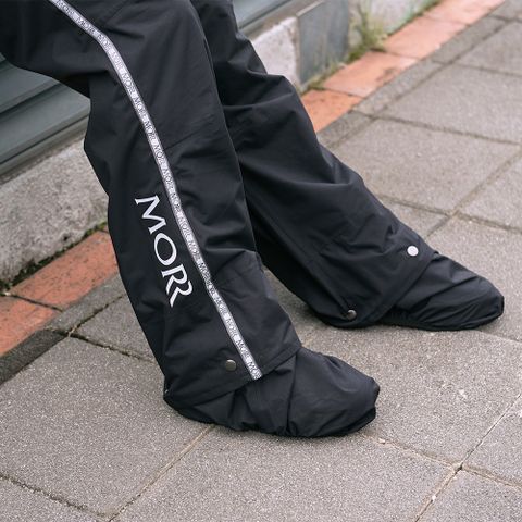 MORR_延伸鞋套雨褲3.0輕薄款(個性黑) _2021版