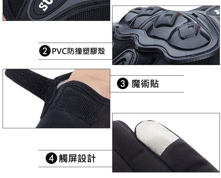 PVC防撞塑膠殼 觸屏設計 魔術貼