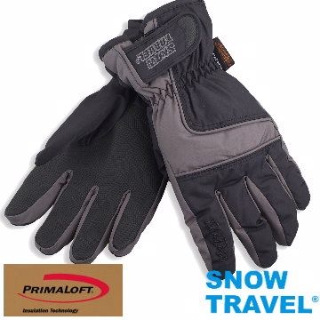 [SNOW TRAVEL]軍用PRIMALOFT超保暖防水透氣手套/黑/L號/AR-57