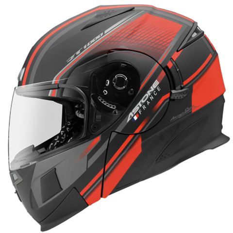 【ASTONE】RT1000 AB15(平光黑/紅)全罩式安全帽