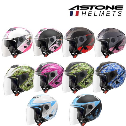 ASTONE RS T65/T62 系列 3/4罩安全帽