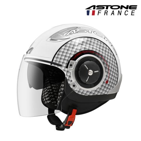 【ASTONE】DJ11 SS11素色(白黑/消光黑黃/消光黑紅/消光鐵灰黑) 半罩式安全帽
