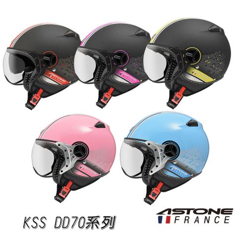 ASTONE KSS DD系列 3/4安全帽 半罩式安全帽 飛行帽