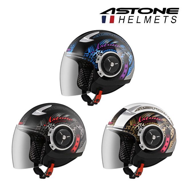 ASTONE DJ11 SS16 彩繪款 半罩式安全帽
