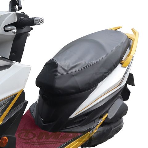 OMAX 防熱黑色原皮機車坐墊套規格款