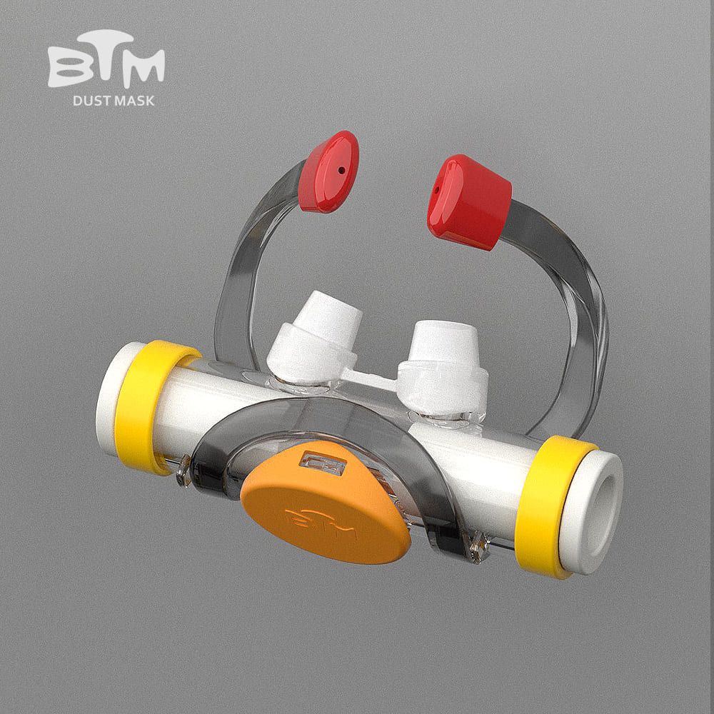 BTM 鼻入式 環保 防塵 空氣過濾器 