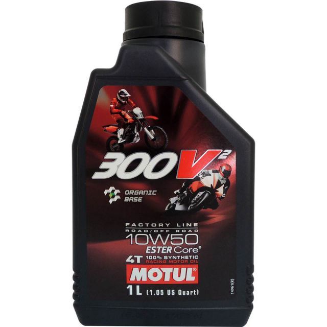 MOTUL  300V 4T FACTORY LINE 10W50 酯類全合成賽車級機車機油