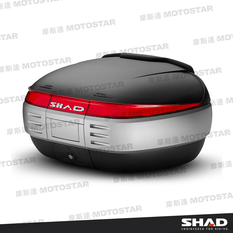 SHAD SH50 摩托車後置物箱 附專用後靠背