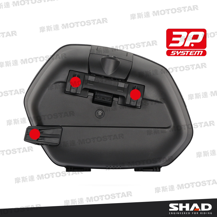 SHAD SH36 摩托車側置物箱 CARBON外觀 (左+右一組)