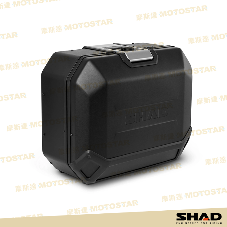 SHAD TR36R (黑鋁) 摩托車用側鋁箱-右側 鋁合金置物箱 強化鋁箱