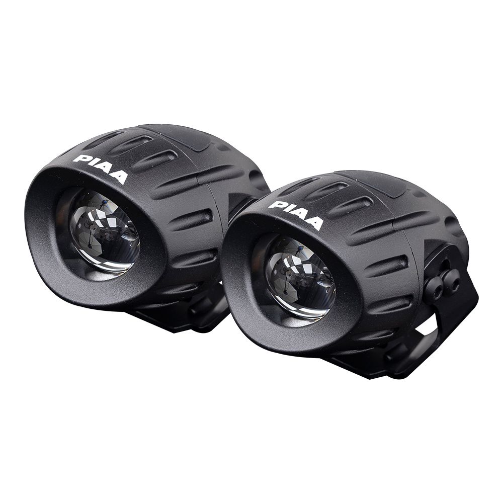 PIAA 220R 兩輪雙色蛋蛋燈 LED輔助燈/霧燈 (白+黃+混和光/三模式) 機車專用《加碼送安裝用保桿夾》
