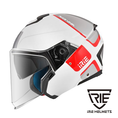 IRIE HELMETS 【IRIE】NOVA 2.0 全新上市DOT藍芽孔位快拆全熱壓內襯都會騎乘風+長程舒適設計《BL3-CUBO 白》