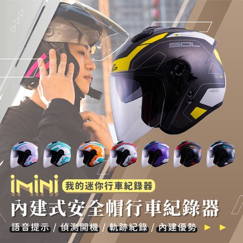 iMini iMiniDV X4C SOXP 領航員 內建式安全帽行車記錄器(SO-XP 循環錄影 紅外線 定位 廣角 夜拍清晰)