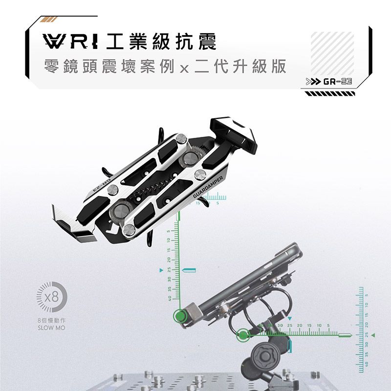  紅刃防盜版 專業抗震手機座 後照鏡/圓管(手機支架 機車用品 導航架 避震 抗震抗衝擊)