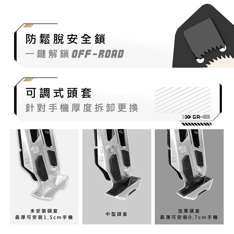  紅刃防盜版 專業抗震手機座 後照鏡/圓管(手機支架 機車用品 導航架 避震 抗震抗衝擊)