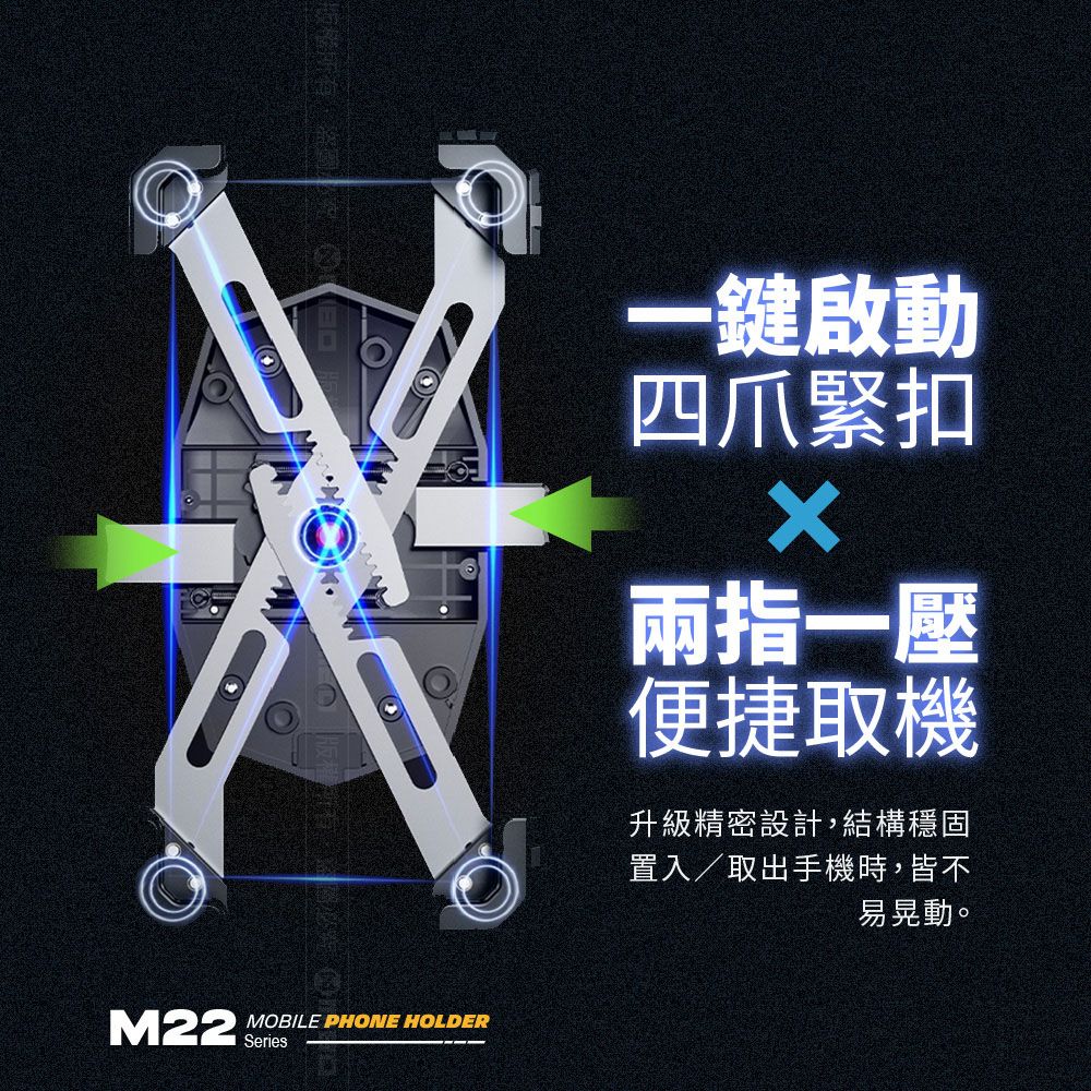 KEWIG 凱威格   M22-C1 摩托車 機車手機架 車把後視鏡底座兩用版 導航車架 工廠直營 原廠公司貨