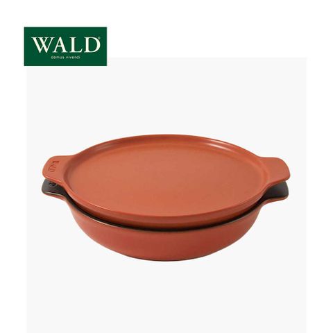 義大利WALD-陶鍋系列-26cm多功能料理鍋-磚紅-有原裝彩盒
