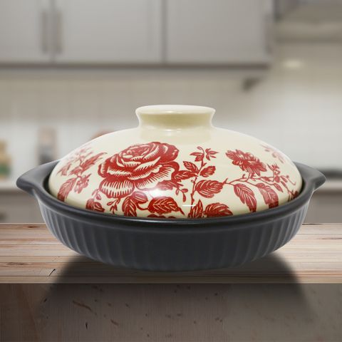 KIYODO乾鍋耐熱砂鍋-1.9L-2組