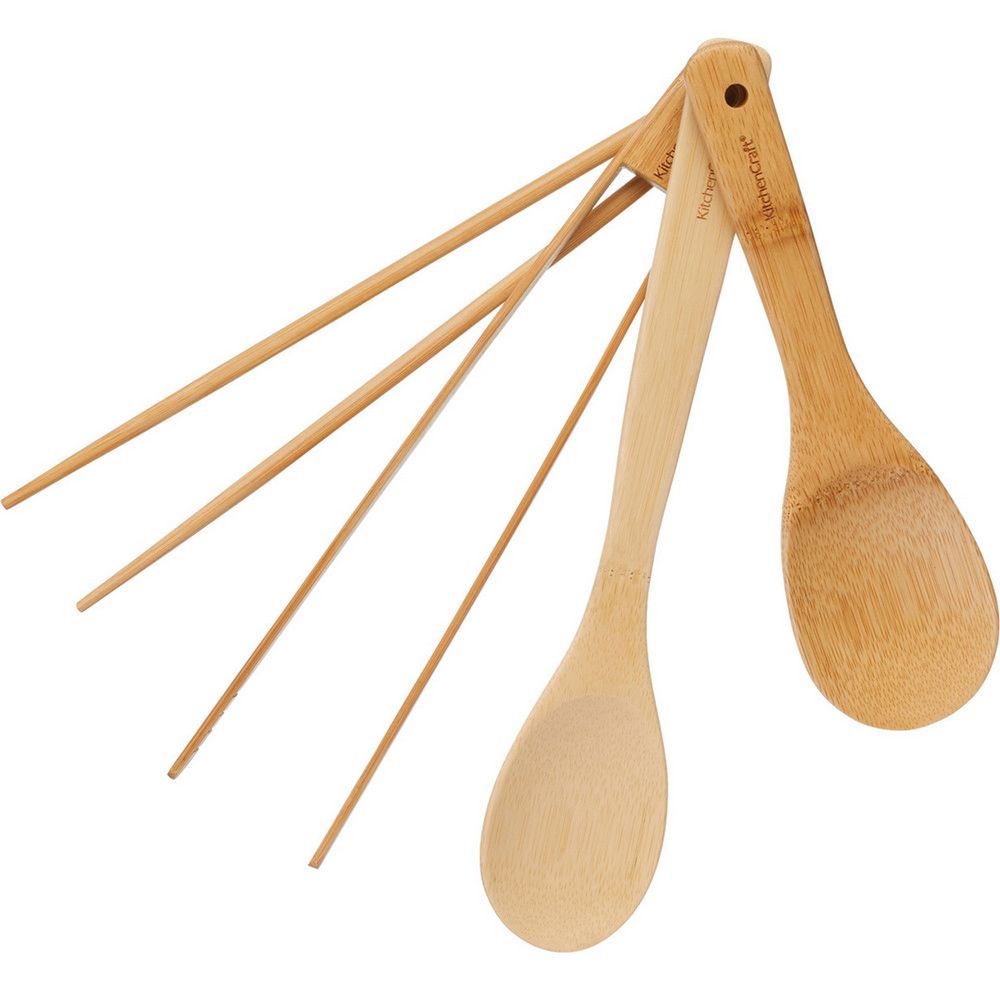 KitchenCraft 英國 竹木料理廚具4件 /