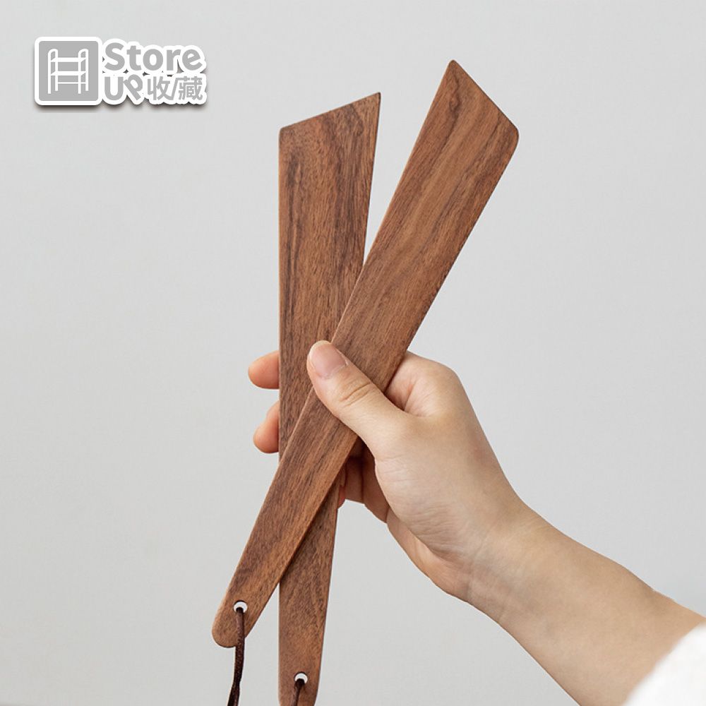 Store up 【 收藏】日式木製 輕巧隨身戶外 斜口小鍋鏟(AD393)